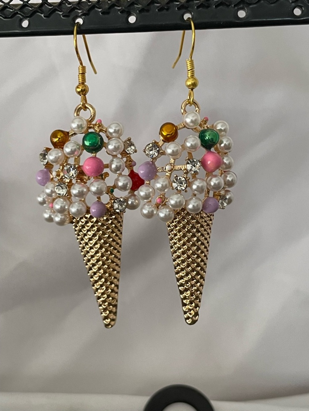 Ice Cream Cone Earrings